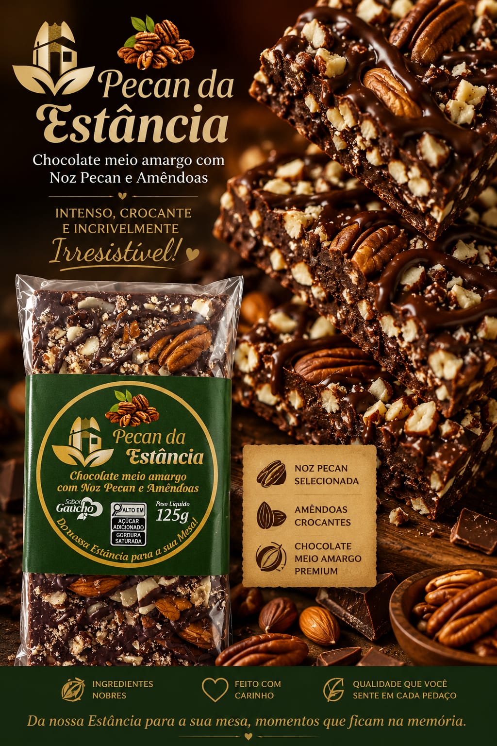 Chocolate com Amêndoas
